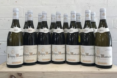 Lot 19 - 13 Bottles Puligny Montrachet Domaine Jean Louis Chavy 2019