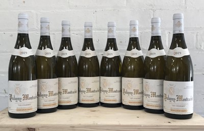 Lot 20 - 8 Bottles Puligny Montrachet ‘Les Charmes’ Domaine Jean Louis Chavy 2019
