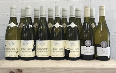 Lot 21 - 13 Bottles  Mercurey Blanc and Macon Villages
