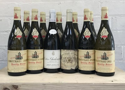 Lot 22 - 11 Bottles Mixed Lot Very Fine White Burgundy to include Corton Charlemagne