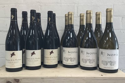 Lot 24 - 12 Bottles Mixed Lot Very Fine Cotes du Rhone Rouge