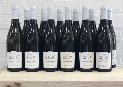 Lot 37 - 12 Bottles Pouilly Fume ‘Petit F’ Domaine Michel Redde 2019