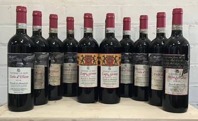 Lot 70 - 12 Bottles Mixed Lot Brunello di Montalcino Riserva, Brunello and Rosso di Montalcino