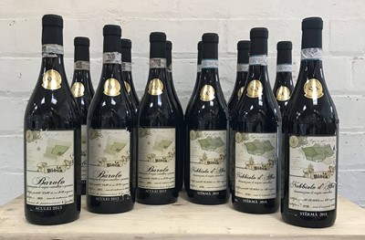 Lot 76 - 12 Bottles Mixed Lot Barolo and Nebbiolo from ‘La Bioca’