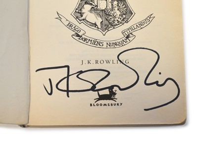 Lot 36 - JK Rowling signed volume of Harry Potter and the Prisoner of Azkaban