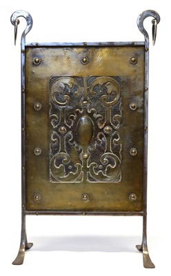 Lot 254 - Arts & Crafts Fire Screen