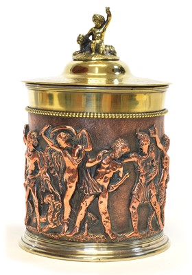 Lot 227 - 19th-century biscuit barrel
