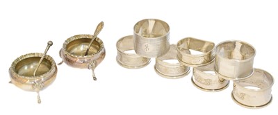 Lot 101 - A selection of silver
