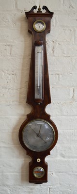 Lot 211 - Jones, Oxford Street, London, banjo barometer