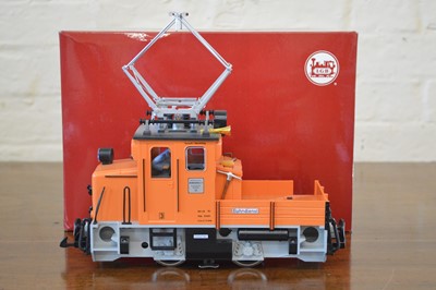 Lot 177 - LGB G Scale maintenance locomotive 23330