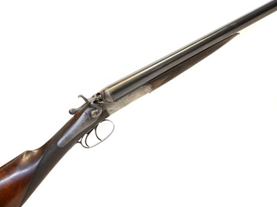 Lot 227 - H. Clarke 12 bore side by side hammergun LICENCE REQUIRED