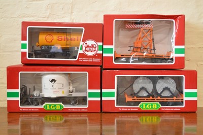 Lot 193 - LGB G Scale Wagons