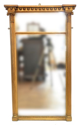 Lot 238 - Late 19th-century pier glass