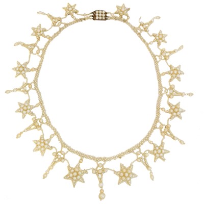 Lot 96 - An early 19th century pearl necklace