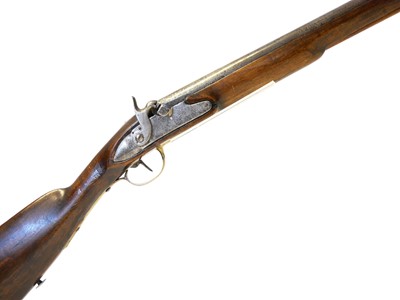 Lot 30 - Percussion sporting gun