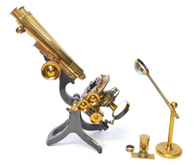 Lot 218 - Swift & Son binocular microscope