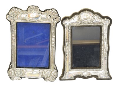 Lot 117 - Two silver fronted frames