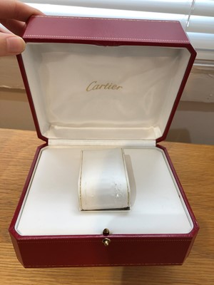 Lot 189 - A steel and gold Cartier Tank Francaise wristwatch