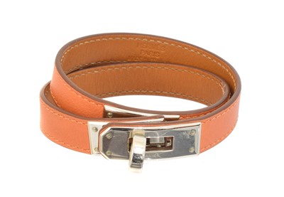 Lot 52 - A Hermès Kelly bracelet
