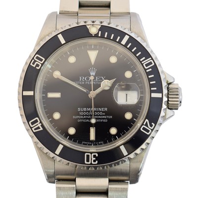 Lot 214 - A Rolex Oyster Perpetual Datejust Submariner wristwatch