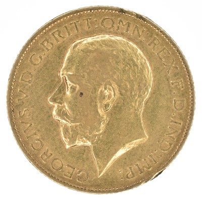 Lot 47 - King George V, Sovereign, 1912