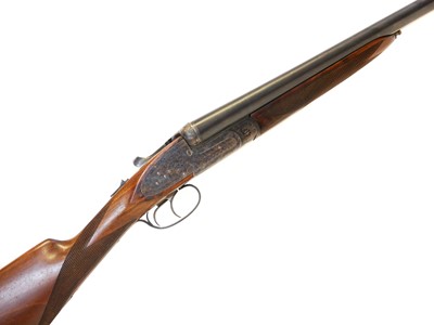 Lot 447 - L.I.G Elgoibar 12 bore side by side shotgun LICENCE REQUIRED