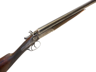 Lot 228 - Clabrough and Johnstone 16bore side by side hammer gun LICENCE REQUIRED
