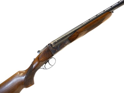 Lot 443 - Basque 12 bore side by side 3" chamber shotgun LICENCE REQUIRED
