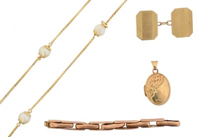 Lot 71 - A selection of jewellery