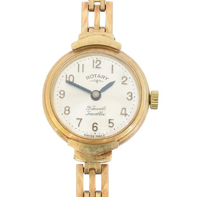 Lot 108 - A 9ct gold Rotary wristwatch