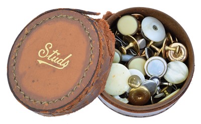 Lot 97 - A selection of dress studs