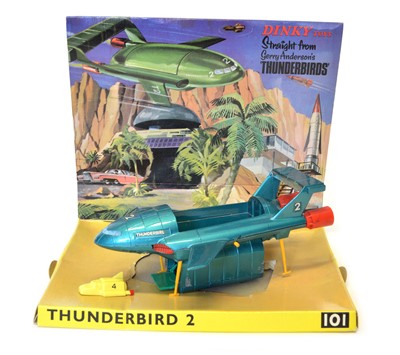 Lot 121 - Dinky Thunderbirds 2 & 4 set