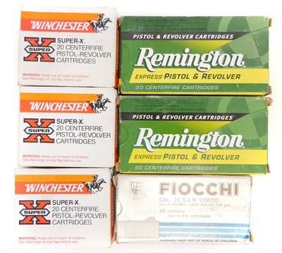 Lot 558 - .38 S&W and .44 S&W ammunition LICENCE REQUIRED
