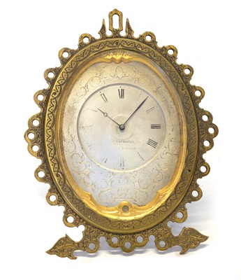 Lot 177 - 19th-century Strut clock