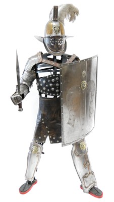 Lot 366 - Murmillo Gladiator suit of armour
