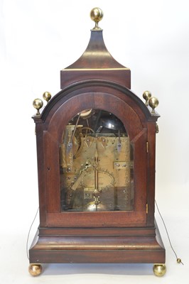 Lot 180 - Layne Bath, circa 1820, Regency bracket clock