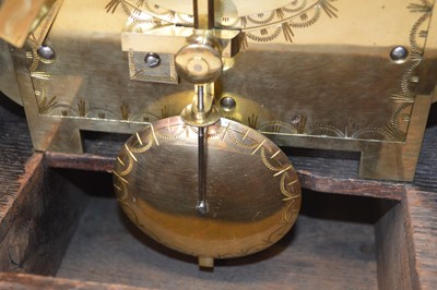 Lot 180 - Layne Bath, circa 1820, Regency bracket clock