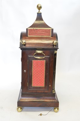 Lot 180 - Layne Bath, circa 1820, Regency bracket clock
