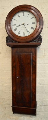 Lot 208 - Upjohn, Exeter, drop-dial wall clock