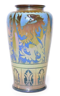 Lot 42 - Pilkington's Royal Lancastrian lustre vase