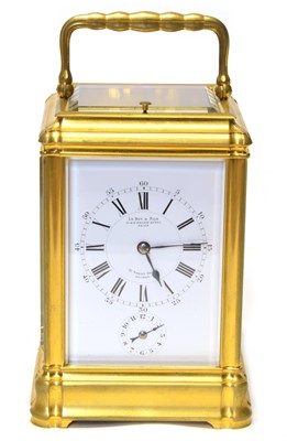 Lot 185 - Le Roy & Fils, Paris and London carriage clock