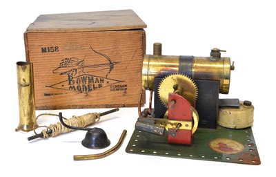 Lot 126 - Bowman Models M158 steam engine