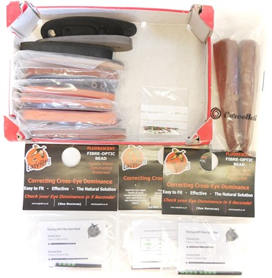 Lot 488 - Collection of recoil pads and front sights