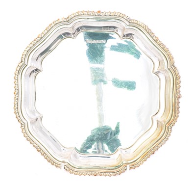 Lot 81 - An Elizabeth II silver salver