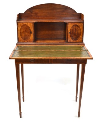 Lot 235 - Edwardian mahogany ladies writing desk