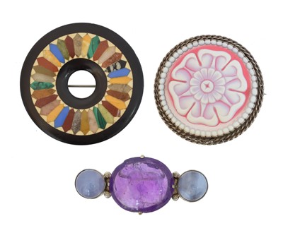 Lot 7 - Three brooches