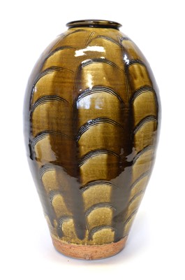 Lot 89 - Phil Rogers (1951-2020) Stoneware vase