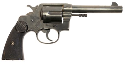 Lot 36 - Deactivated Colt .455 New Service Revolver