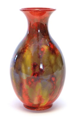 Lot 70 - Royal Doulton Flambe vase by Fred Moore