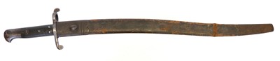 Lot 351 - 1856-58 Enfield sword bayonet and scabbard